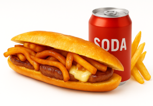 Menus sandwichs